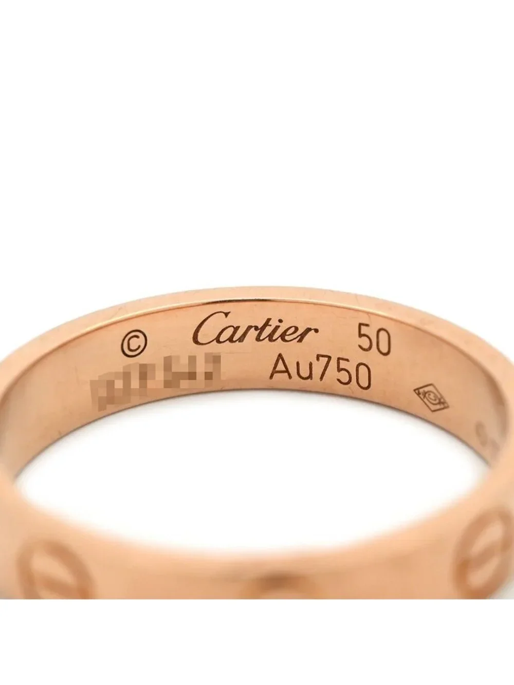 Cartier Ring Mini Love Pink Gold 50 Small
